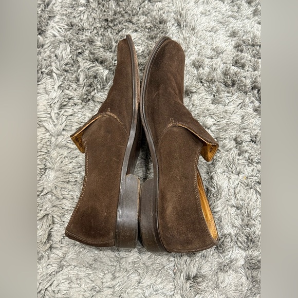 Mercanti Fiorentini Dress Shoes Mens Size 10.5 Brown Leather Made Italy - Picture 4 of 12